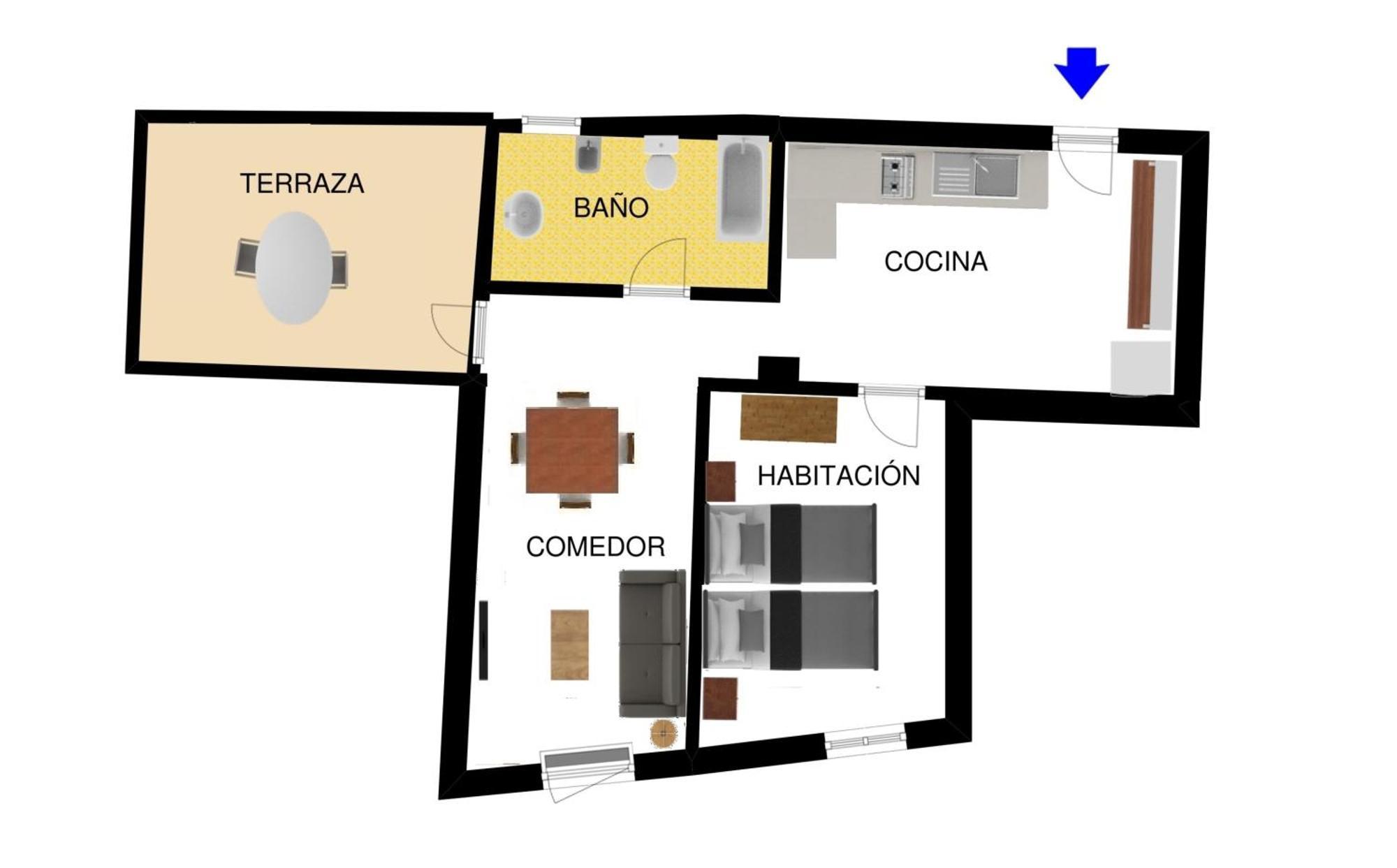 בנימאנטל La Muntanya - Apartamentos Rural Guadalest חדר תמונה